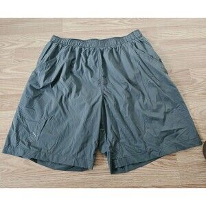 STIO Men's Second Light Short Size XL Gray Nylon Athletic